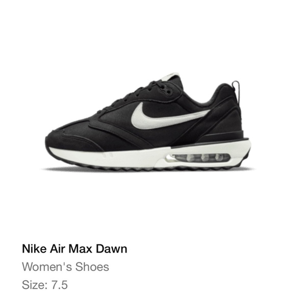 Nike Shoes - Women's Nike Air Max Dawn - Black - 7.5